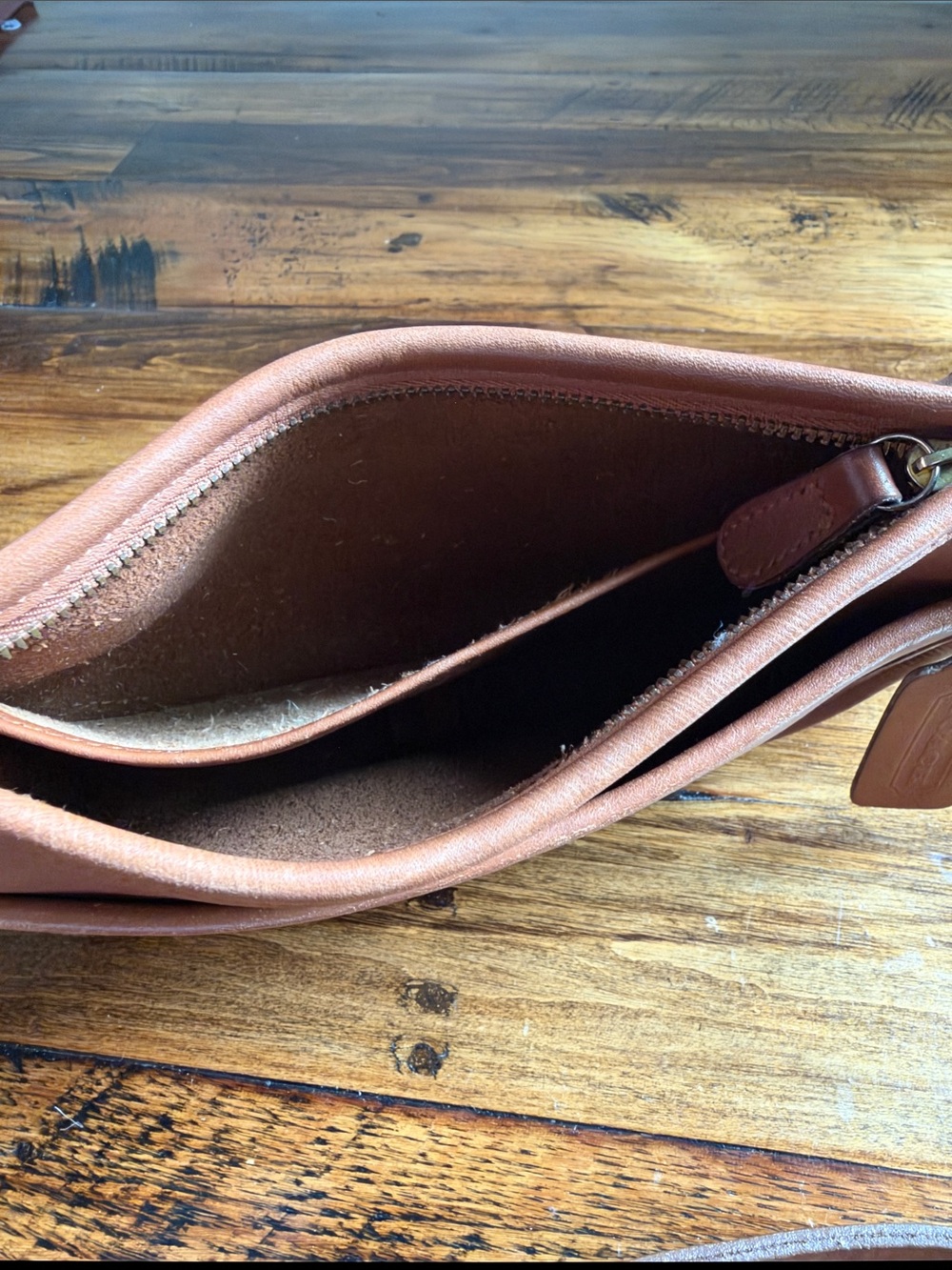 Coach Vintage Wendie Crossbody Bag 9031 in Saddle Excellent Condition - Picture 7 of 12